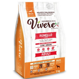 Vivere Maxi Adult Lamb 3kg Karma Monobiałkowa z Jagnięciną dla dużych ras