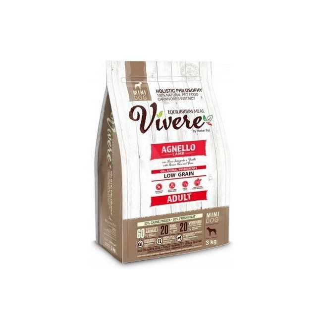 Vivere Dog Mini Adult Lamb 3kg