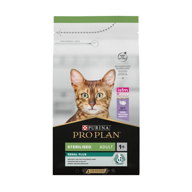 Purina Pro Plan Cat Sterilised Renal Adult Indyk 1,5kg