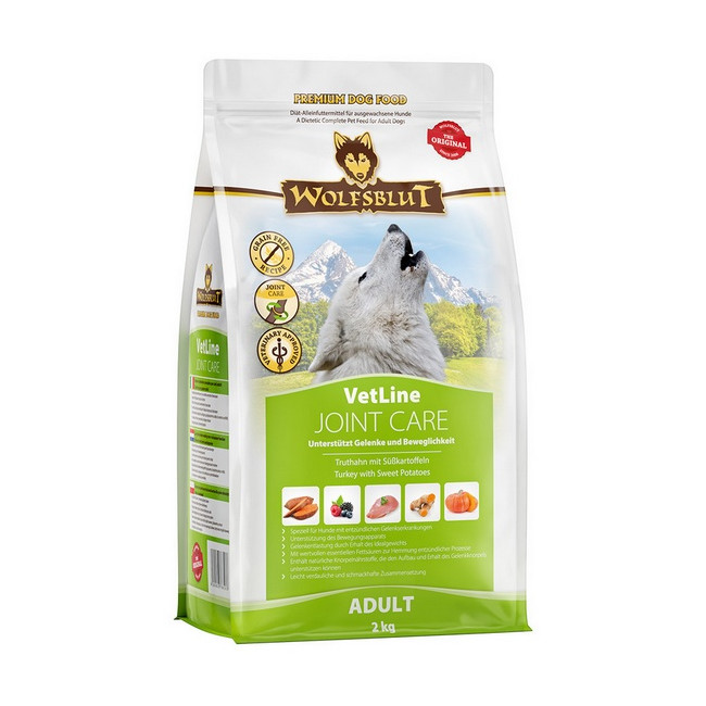 Wolfsblut Dog VetLine Joint Care - indyk i bataty 2kg