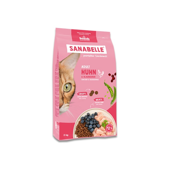 Sanabelle Adult Huhn z kurczakiem 2kg