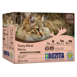 Bozita Cat Multibox z mięsem w galaretce saszetki 12x85g