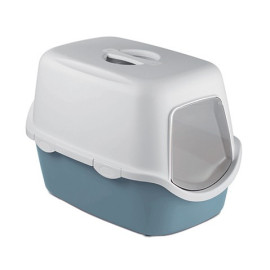 Stefanplast Toaleta Cathy z filtrem szaroniebieska [98647]