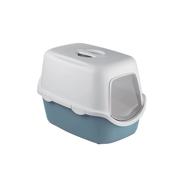 Stefanplast Toaleta Cathy z filtrem szaroniebieska [98647]