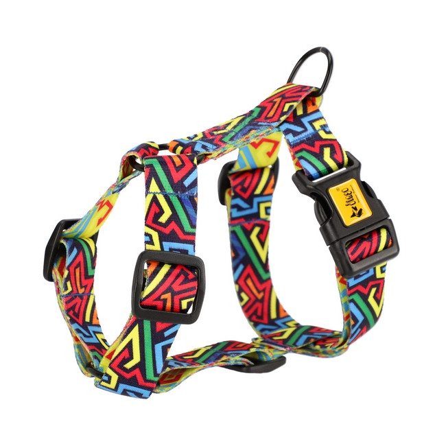 Dingo Szelki dwupaskowe Guard City - Graffiti rozmiar M