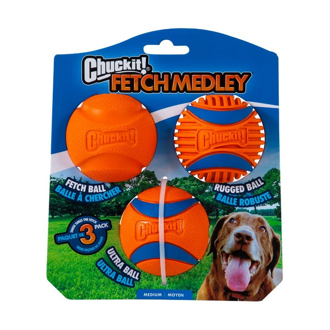 Chuckit! Fetch Medley III 3pak [47089D]