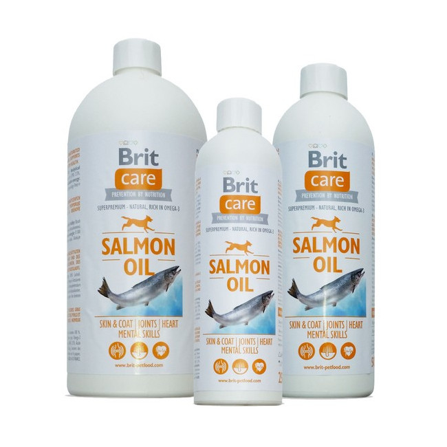 Brit Care Salmon Oil (100% olej z łososia) 1000 ml