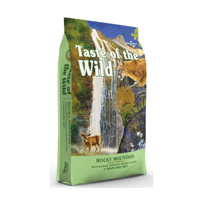 Taste of the Wild Rocky Mountain Feline z dziczyzną i łososiem 2kg