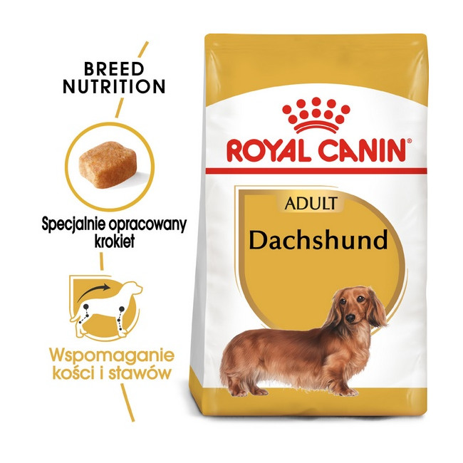 Royal Canin Dachshund Adult karma sucha dla psów dorosłych rasy jamnik 1,5kg