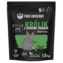 Paka Zwierzaka Seventh Heaven Królik z dzikimi ziołami Puppy S 1,5kg