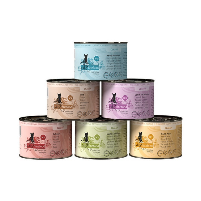 Catz Finefood Classic Collection I puszki multipack N.03-13 6x200g